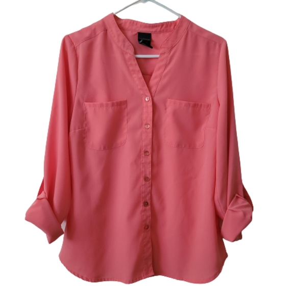 Covington M Peach Blouse - Picture 1 of 4